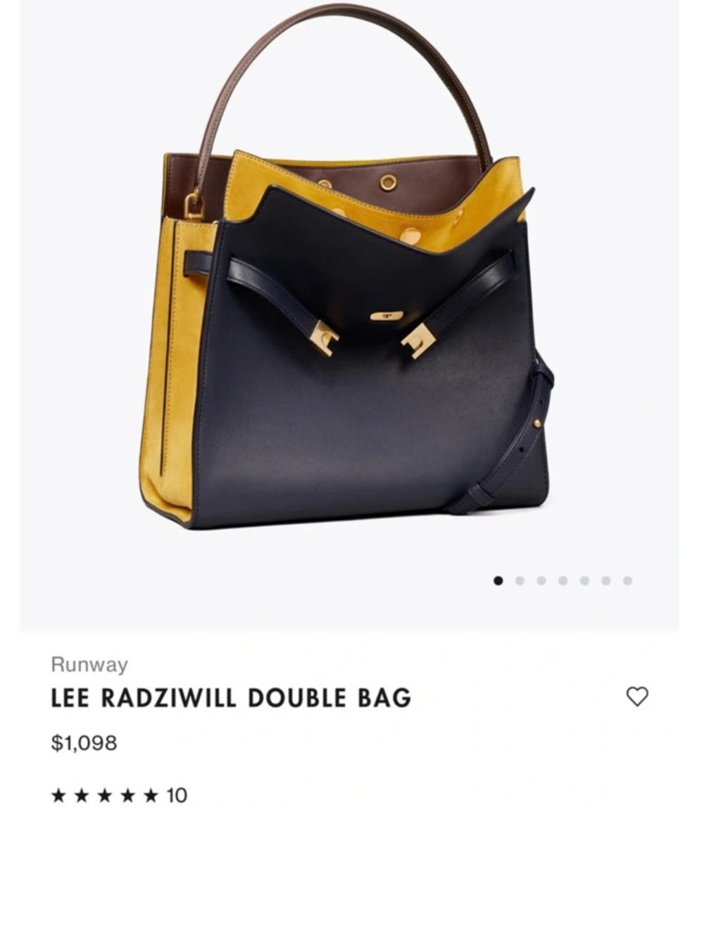 Tory Burch Lee Radziwill Double Bag